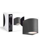 D'Lite Wandleuchte Vossem Schwarz | IP54 - Geeignet für 1x GU10