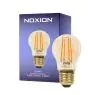 Noxion Lucent Lustre LED E27 Fadenlampe Messing 4.5W 400lm - 822 Extra Warmweiß | Dimmbar - Ersatz Für 35W