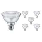 Mehrfachpackung 6x Philips LEDspot E27 PAR30S 9.5W 827 25D 740lm (MASTER) | Dimmbar - Extra Warmweiss - Ersatz für 75W