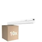 Mehrfachpackung 10x Ledvance LED Deckenleuchte Linear Kompakt Schalter 4W 400lm - 830 Warmweiß | 30cm