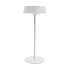 Eglo Tischlampe Simeri Solar Stahl Weiß 3W 250lm - 830-860 Abstimmbares Weiß | IP44 - Berührungsdimmbar - USB-C