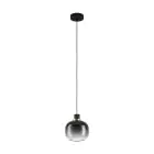 Eglo Pendelleuchte Oilella Stahl Schwarz Gold | IP20 - Geeignet für 1x E27 