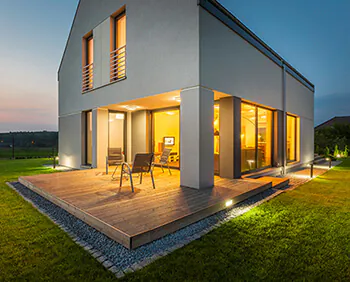 LED-Aussenbeleuchtung für das Haus