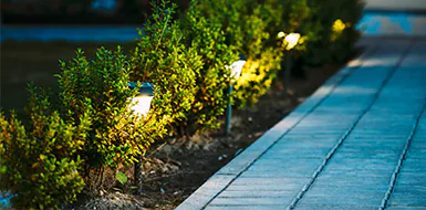 Außenbeleuchtung mit LED Außenbeleuchtung mit LED