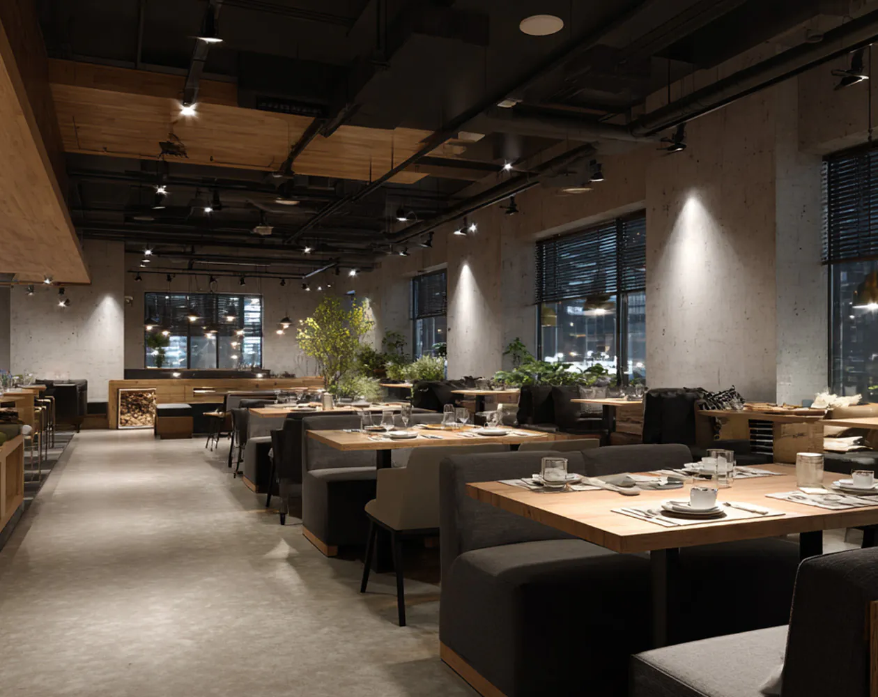 Restaurantbeleuchtung